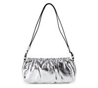 LIEBESKIND BERLIN Pelle borsa a tracolla Hobo Metallic Silver argentato
