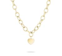 Liebeskind Collana Berlino, 45 cm, acciaio inox, Senza Gemme