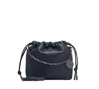 Liebeskind Lya II Small Pebble S Borsa a secchiello blu, pelle granulata, donna