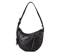 Liebeskind Luna II Borsa a spalla S Vera Pelle 32 cm nero