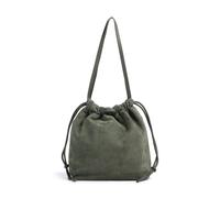 Liebeskind Lya Suede M Borsa a secchiello verde scuro, Rauleder, donna