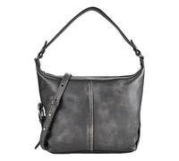 Liebeskind Paris II Borsa a spalla Vera Pelle 36 cm grigio