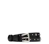 Liebeskind Pb Belt Studs Silver, Cintura L Donna, Nero, L