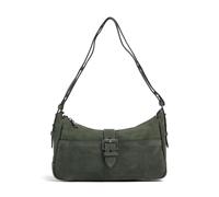 Liebeskind Ren Suede S Borsa a spalla verde scuro, Rauleder, donna