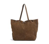 Liebeskind Rive Suede L Borsa shopper mud, Rauleder, donna