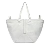 Liebeskind Elvira Paper Touch Crinkle L Borsa shopper bianco, pelle, donna