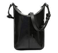 Liebeskind Xbody XS-Paris 4 Pt Crinkle Black, Crossbody Donna, Nero