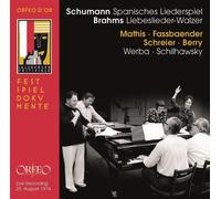 Robert Schumann / Johannes Brahms - Liebeslieder - AA.VV. (Audio Cd)