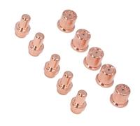LiebeWH 10 Pz Kit Ugelli per Elettrodi per Taglio Al Elettrodi con Punte in Ottone con 5 5 Ugelli per Torcia per Taglio Al CB50 CB70
