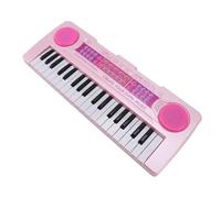LiebeWH 37 Tasti Tastiera di Pianoforte Elettronico in Plastica per Bambini Pianoforte 37 Tasti con Suoni 16 Ritmi 8 Canzoni Demo Registrazione e Microfono per Bambini Gioco di Apprendimento a Casa