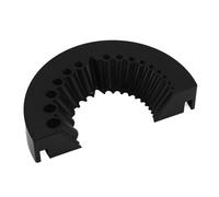 LiebeWH Affilapunte da Trapano, Accessorio per Molatura in ABS per Smerigliatrice da 125 Mm, Affila Punte Elicoidali per Acciaio Ad Alta velocità e Metallo Duro, Compatto 14,7 X 4 X 3 Cm per Uso in