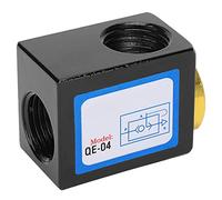 LiebeWH Attrezzatura per Interruttore di Controllo Pneumatico con Valvola di Scarico Rapido, Meccanismo Durevole in Lega, Filettatura G1/2 Adatta per Impianti Idraulici Domestici e Miglioramenti