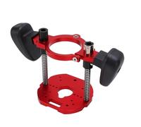 LiebeWH Base per Sollevatore Universale per Router, Corpo in Lega di Alluminio Anodizzato con Corsa di Sollevamento da 40 Mm, per Rifilatura Scanalatura Foratura di Precisione per
