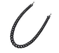 LiebeWH Catena per Occhiali in Acrilico Antiscivolo per Occhiali da Lettura per Occhiali da Lettura Cordino con Giunto Elastico in Silicone per Uomo Donna Bambino (nero1996)