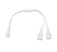 LiebeWH Cavo di Prolunga Permanente per Luce Esterna Sdoppiatore a Y per Luce Esterna in PVC 16FT IP68 con Interruttore On/off 22AWG per Illuminazione della del Tetto per E FY E22 S4