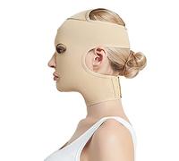 LiebeWH Cintura per il Sollevamento del Viso Integrale Cintura Dimagrante Riutilizzabile Traspirante per il Massaggio del Viso Shaper V Guancia Mento Dimagrante per Fermezza della Pelle e Benda di (L)