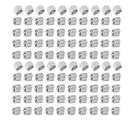 LiebeWH Kit di Inserti Filettati per Riparazione Filettatura in Acciaio Inossidabile per Dispositivi di Fissaggio Meccanizzati Automobilistici, 100 Pezzi di Inserti Filettati M6x1.0x1.5D per di