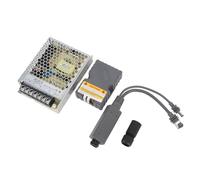 LiebeWH Kit Iniettore PoE da 150 W con Alimentatore CA e Mini Distributore per Mini con funzionalità di Sicurezza Integrate per Reti 10 100 1000 Mbps