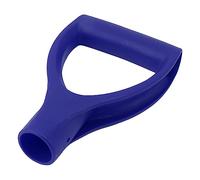 LiebeWH Manico per Pala da Manico per Pala con Impugnatura a D in Plastica ID 32 Mm per Rastrello Spazzaneve e Strumento di Scavo, Ricambio Leggero 18,5 X 11,5 Cm per gli Utenti del Giardino (blu
