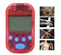 LiebeWH Mini Metronome Digitale M50 TEMPO Metronome Clamp/Holder Musical Strumenti Clamp/Holder Portatile su Elettronico per Pianoforte di Chitarra ecc. (rosso)