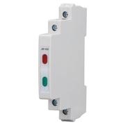 LiebeWH Montaggio su Guida DIN con Indicatore Luminoso Indicatore LED per Montaggio su Guida in Miniatura Impermeabile IP20 230 V CA CC per Scatole di Distribuzione del'alimentazione