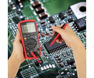 LiebeWH Multimetro Digitale Tester Affidabile di Tensione CA/CC per Elettricisti, Box/Cover e Scuole (UT139A)