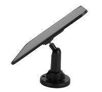 LiebeWH Pannello Solare 12W 2Pack per Telecamera di Sicurezza, 20% Efficienza IP65 Impermeabile, Cavo, Staffa 360°, Micro USB USB C per Cam Stick Up Cam Battery