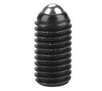 LiebeWH Pressori a Sfera M8, Set di Pistoni a Molla in Acciaio Al Carbonio da 10 Pezzi, Parti di Posizionamento Filettate con Esagono Incassato per Morsetti, Stampi, Macchine Automatiche, (M8*16(10