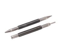 LiebeWH Set di Punzoni per Perni Cerniera Efficiente Montatore per Chiodi a Doppia Testa Caricato a Molla per Legno Metallo Vetro 2 Pezzi Strumento Portatile per Rimozione Perno Cerniera Porta