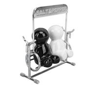 LiebeWH Set Frullatore, Saliera Al Bianco e, Dispenser Multiuso Ed Eleganti Barattoli da in Ceramica per Barbecue