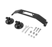 LiebeWH Supporto a Ventosa per Parabola Satellitare, Supporto per Finestrino dell'auto in ABS in Lega di Alluminio con 2 Ventose, Configurazione Leggera e Stabile per l'uso in su Barche, Parabrezza