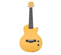 LiebeWH Ukulele Elettrico Ukulele da in Legno da 23 Pollici con Pannello Bluetooth Batteria Integrata da 600 MAh Uscita Altoparlante per Cuffie per Adulti Principianti Prestazioni Pratiche