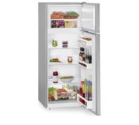 Liebherr Frigorifero doppia porta a libera installazione CTele 2531 finitura SteelLook da 55 cm