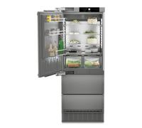 Liebherr Frigorifero combinato da incasso ECBNe 7871 da 76 cm
