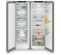 Liebherr Frigorifero side by side a libera installazione XRFsf 5220 finitura SteelFinish/argento da 123 cm