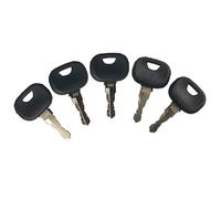 Liebherr John Deere - 5 chiavi di accensione 606 per escavatori a catena, interruttore di accensione, chiavi, nero, manuale, confezione da 5 pezzi