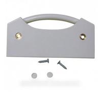 LIEBHERR - poignee blanche avec enjoliveur pour réfrigérateur LIEBHERR