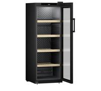 Liebherr Cantina vino a libera installazione WPbl 5001 con porta in vetro e telaio nero da 60 cm