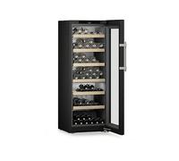 LIEBHERR WPbsi 5052 Cantinetta, 131 bottiglie, 7 ripiani, dimensoni: L 597 mm, A 1654 mm, P 675 mm, temperatura massima 20 °C, temperatura minima 5 °C, Nero