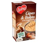 Liebig - Liebig - Crema vellutata porcini e porcini, 1023 g, 4 pezzi