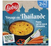 Liebig Viaggio in Thailandia Pollo, latte di cocco & citronella 2x30cl