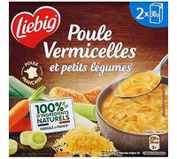 Liebig Zuppa con brodo di pollo e piccole verdure, 2 x 30 cl