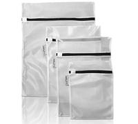 LIEBLINGS Ding Borsa per Biancheria da 5 Pezzi • Sacchetti Lavatrice in Rete con Cerniere • Grande Borsa per Lavatrice Riutilizzabile e Resistente