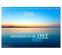 Lieblingsorte an der Ostsee (Tischkalender 2026 DIN A5 quer), CALVENDO Monatskalender: Kleine Strandparadiese und verträumte Kleinode an der Ostseeküste führen Sie durch das ganze neue Jahr.