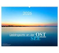 Lieblingsorte an der Ostsee (Wandkalender 2026 DIN A2 quer), CALVENDO Monatskalender: Kleine Strandparadiese und verträumte Kleinode an der Ostseeküste führen Sie durch das ganze neue Jahr.