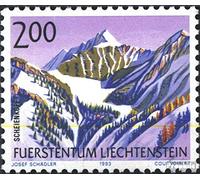Liechtenstein 1059 (Completa Edizione) MNH ** MNH 1993 Montagne (Francobolli per i Collezionisti) paesaggi