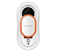 LIECTROUX HCR-09 - Robot lavavetri elettrico per la casa, robot per la pulizia delle finestre, percorso AI, telecomando, protezione contro la tensione dell'inverter, robusta corda di sicurezza