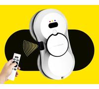 LIECTROUX HCR-10 Robot Lavavetri con Spruzzo Acqua, Super Sottile, Lavavetri Automatico, Triplo sistema di sicurezza, Robot Pulitore di vetro telecomandato