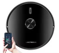LIECTROUX X6 Robot Aspirapolvere 6500Pa, navigazione laser LiDAR, pulizia a secco e bagnato, controllo APP, evitamento intelligente, turbo boost