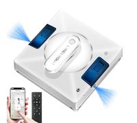 LIECTROUX YW509 Rondella di vetro Robot Doppio Spruzzo Acqua, Sensore Laser, Anti-Caduta
